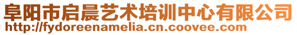 阜陽市啟晨藝術(shù)培訓(xùn)中心有限公司