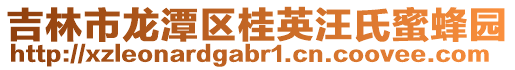 吉林市龍?zhí)秴^(qū)桂英汪氏蜜蜂園