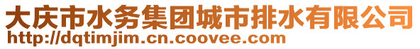 大慶市水務集團城市排水有限公司