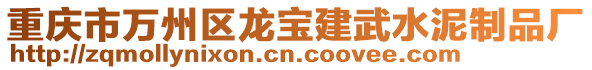 重慶市萬(wàn)州區(qū)龍寶建武水泥制品廠