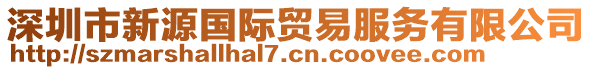 深圳市新源國(guó)際貿(mào)易服務(wù)有限公司