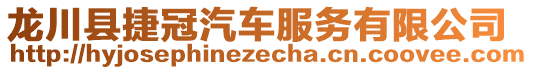 龍川縣捷冠汽車服務(wù)有限公司