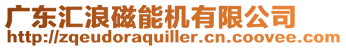 廣東匯浪磁能機(jī)有限公司