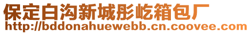 保定白溝新城彤屹箱包廠