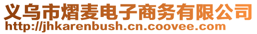 義烏市熠麥電子商務(wù)有限公司