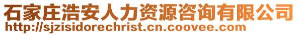 石家莊浩安人力資源咨詢有限公司