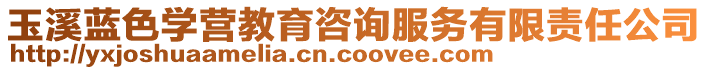 玉溪藍色學營教育咨詢服務有限責任公司