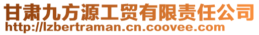 甘肅九方源工貿有限責任公司