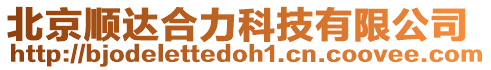 北京順達合力科技有限公司