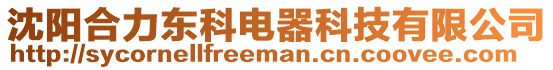 沈陽合力東科電器科技有限公司