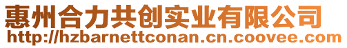 惠州合力共創(chuàng)實(shí)業(yè)有限公司