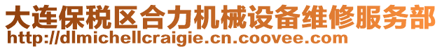 大連保稅區(qū)合力機(jī)械設(shè)備維修服務(wù)部