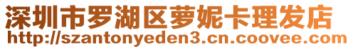 深圳市羅湖區(qū)蘿妮卡理發(fā)店