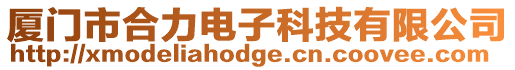 廈門市合力電子科技有限公司