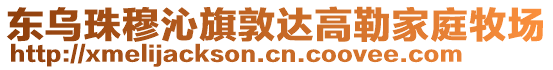 東烏珠穆沁旗敦達(dá)高勒家庭牧場