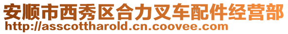 安順市西秀區(qū)合力叉車配件經(jīng)營部