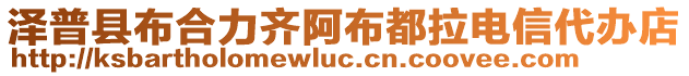 澤普縣布合力齊阿布都拉電信代辦店