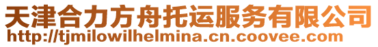 天津合力方舟托運服務有限公司