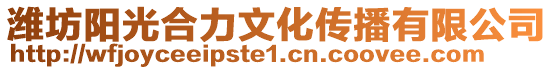 濰坊陽光合力文化傳播有限公司