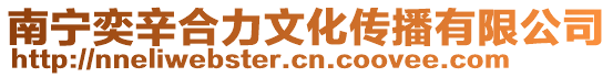 南寧奕辛合力文化傳播有限公司