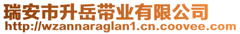 瑞安市升岳帶業(yè)有限公司