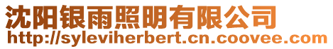 沈陽銀雨照明有限公司