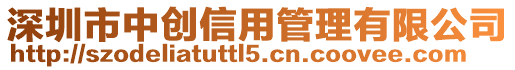 深圳市中創信用管理有限公司