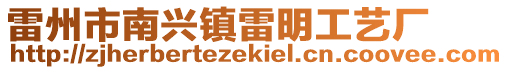 雷州市南興鎮(zhèn)雷明工藝廠
