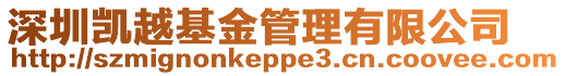 深圳凱越基金管理有限公司