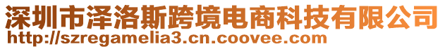深圳市澤洛斯跨境電商科技有限公司
