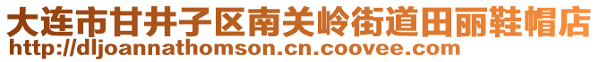 大連市甘井子區南關嶺街道田麗鞋帽店