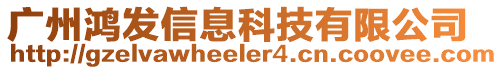 廣州鴻發(fā)信息科技有限公司