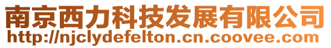 南京西力科技發展有限公司