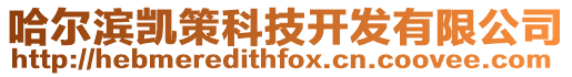 哈爾濱凱策科技開發(fā)有限公司