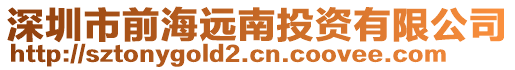 深圳市前海遠南投資有限公司