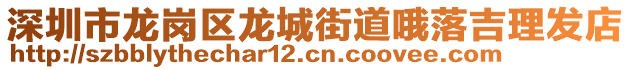 深圳市龍崗區龍城街道哦落吉理發店