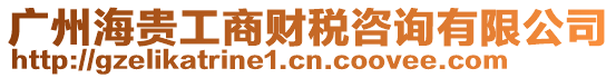 廣州海貴工商財稅咨詢有限公司