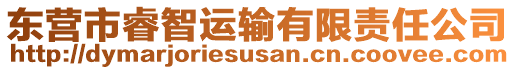 東營市睿智運輸有限責任公司