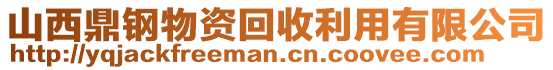 山西鼎鋼物資回收利用有限公司