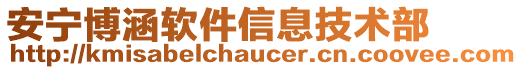 安寧博涵軟件信息技術部