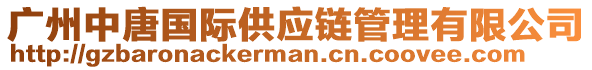 廣州中唐國(guó)際供應(yīng)鏈管理有限公司