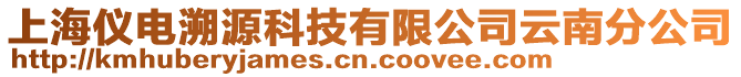 上海儀電溯源科技有限公司云南分公司