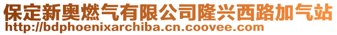 保定新奧燃?xì)庥邢薰韭∨d西路加氣站