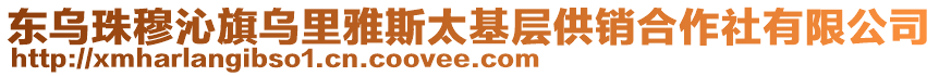 東烏珠穆沁旗烏里雅斯太基層供銷合作社有限公司