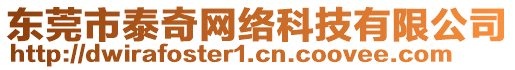 東莞市泰奇網絡科技有限公司