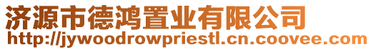 濟源市德鴻置業有限公司