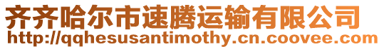 齊齊哈爾市速騰運輸有限公司