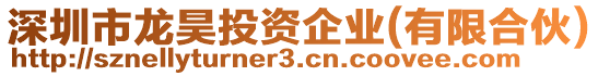 深圳市龍昊投資企業(yè)(有限合伙)