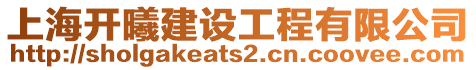 上海開曦建設(shè)工程有限公司