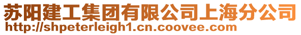 蘇陽建工集團有限公司上海分公司